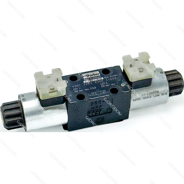 Гидрораспределитель D1VW-4-C-U-53/24V  Parker 