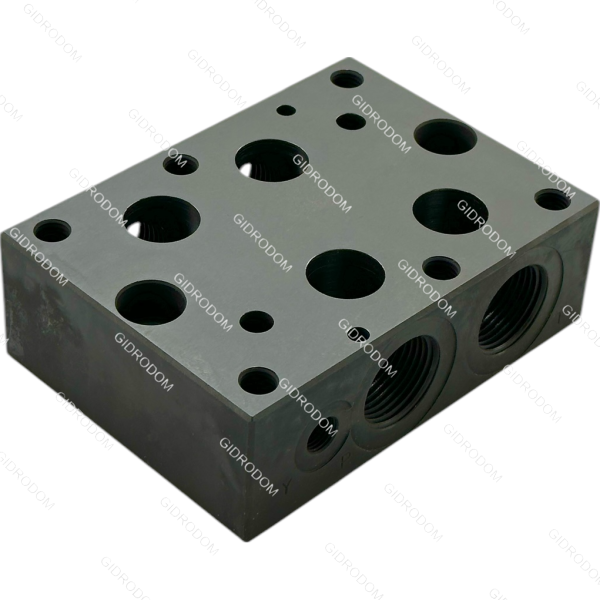 плита монтажная к 1Р203 труб. монтаж выход вбок (DD-08-SP-S-6B)