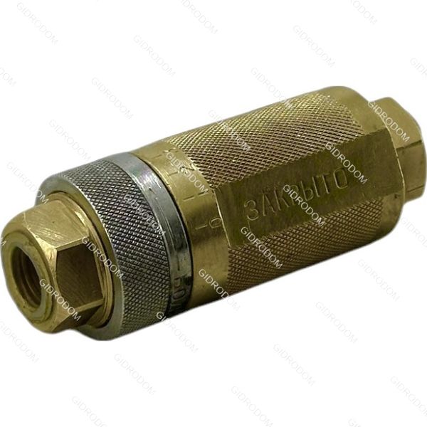 Пневмодроссель с обратным клапаном В77-15