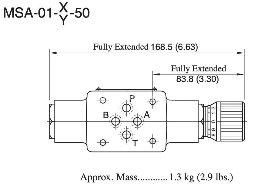Title 1, Гидродроссель MSA-01-x-50