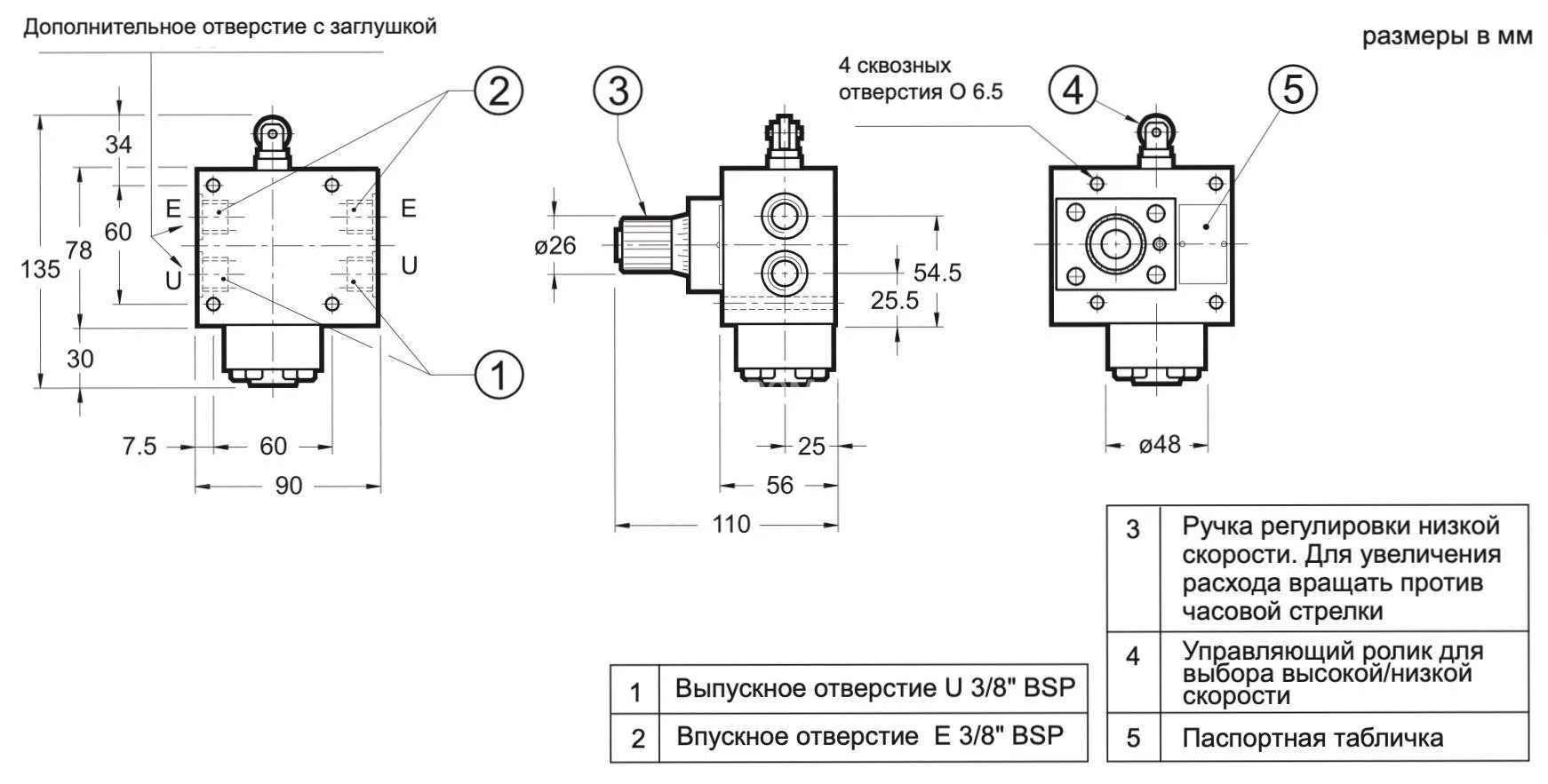 Title 1, Гидроклапан CP1RA-W1/21
