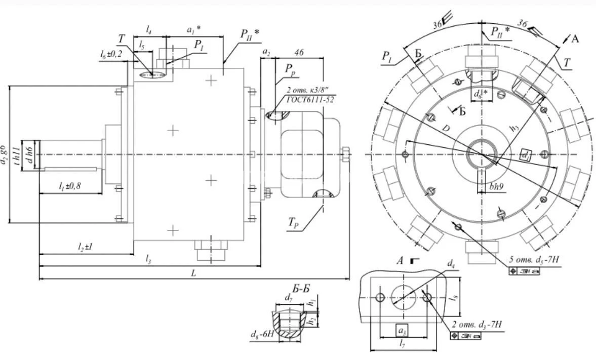 Title 1, радиально-поршневой насос 50НР 63