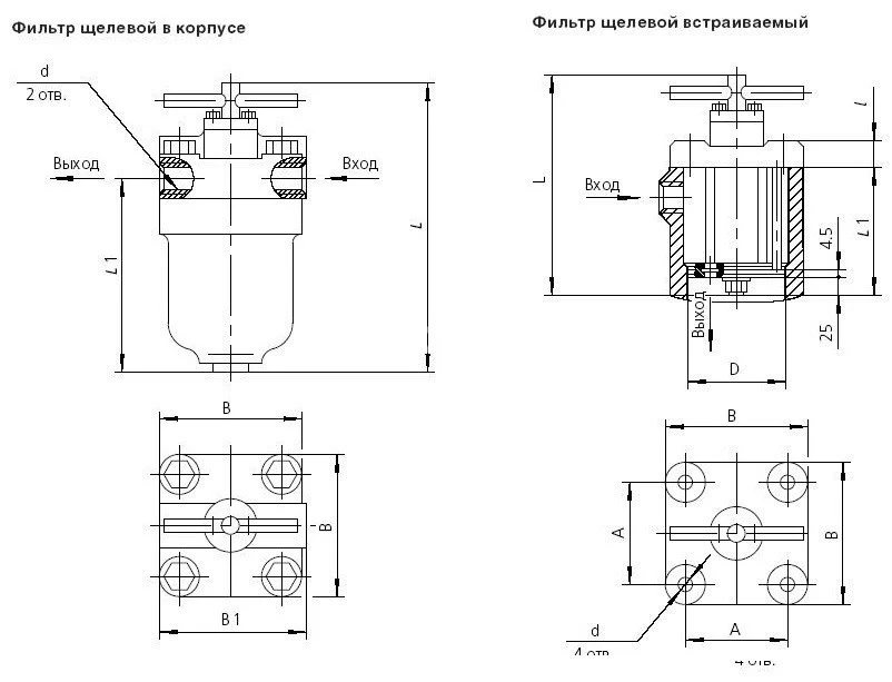 Title 1, Фильтр щелевой (пластинчатый) 25-125-2
