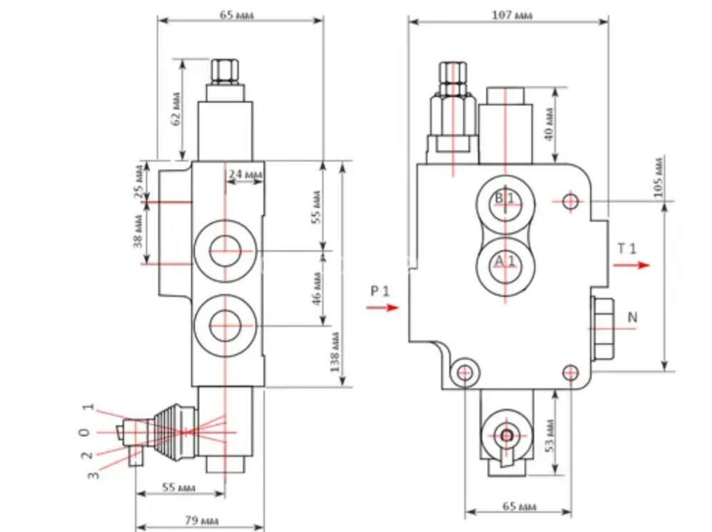 Title 2, Гидрораспределитель P80F-OT (P80-A1 GKZ1)