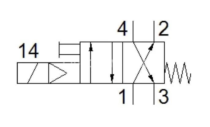 Title 1, Пневмораспределитель MSH-4-1/4