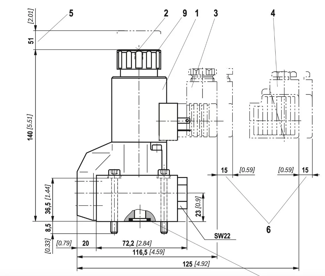 Title 2, Гидрораспределитель M-3SEW6 C37/420M G24