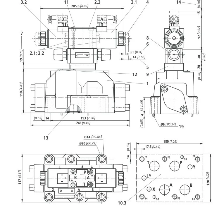 Title 2, Гидрораспределитель 4WEH 22 L 7X/6EG 24N9ETK4