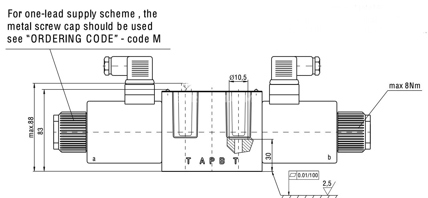 Title 2, Гидрораспределитель RH10.201 110/50D