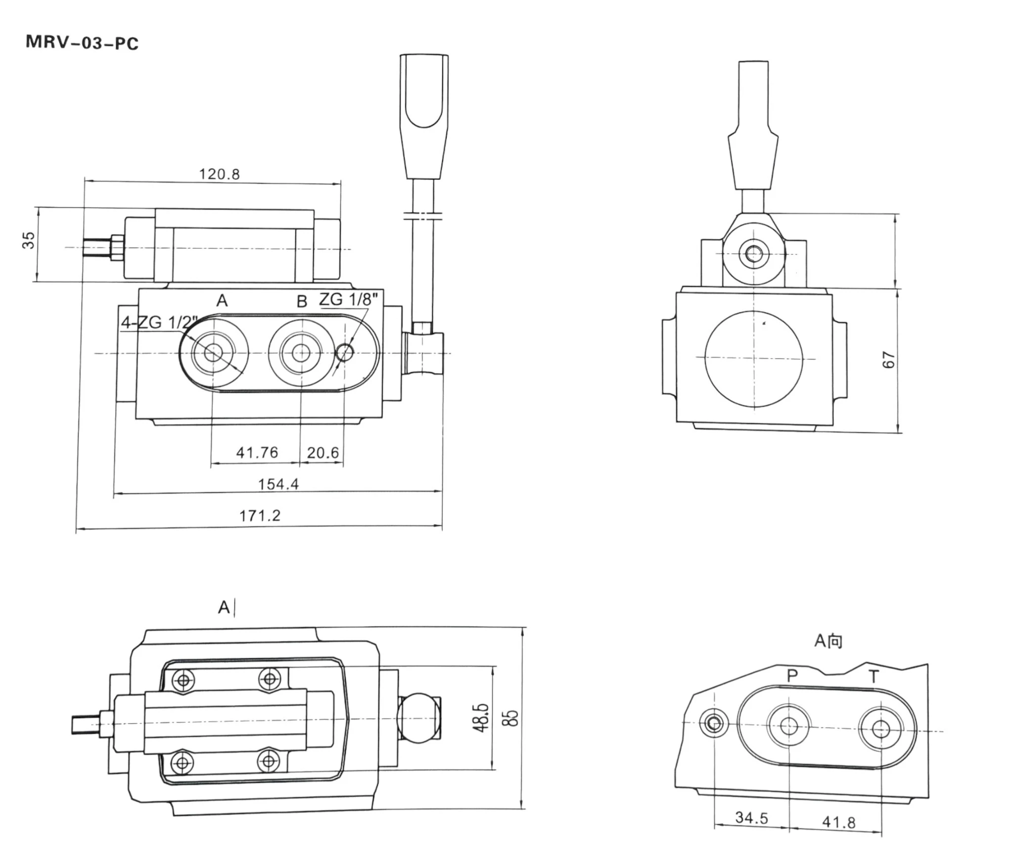 Title 2, Гидрораспределитель MRV-03-PC