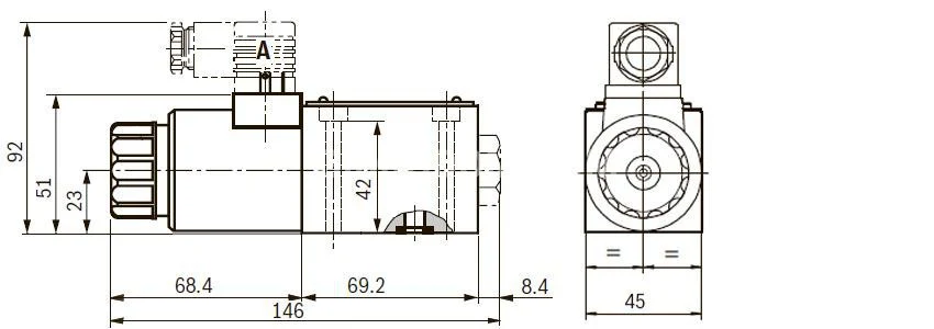 Title 2, Гидрораспределитель MD-1D23-TA/55