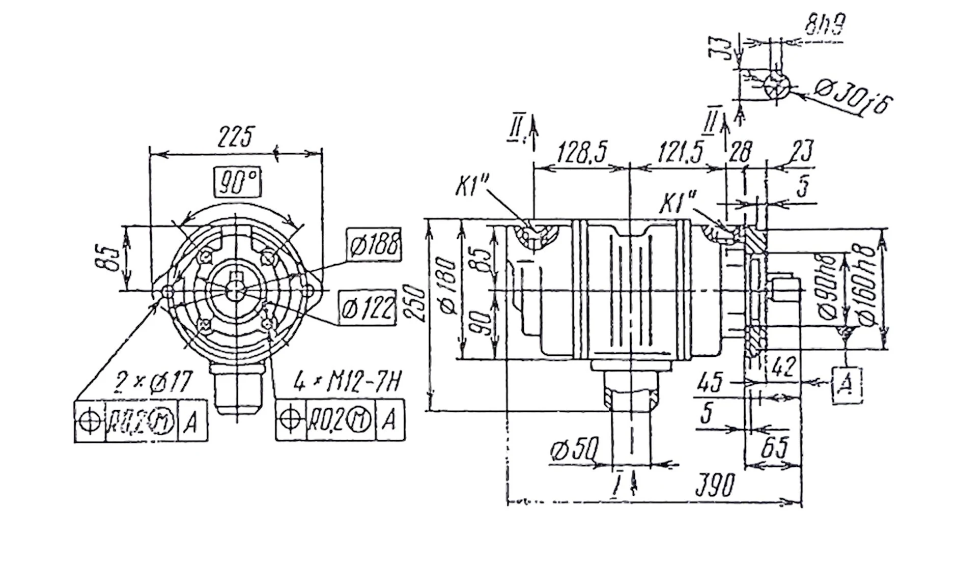Title 1, пластинчатый насос 100Г 12-25АМ (110,4/110,4)
