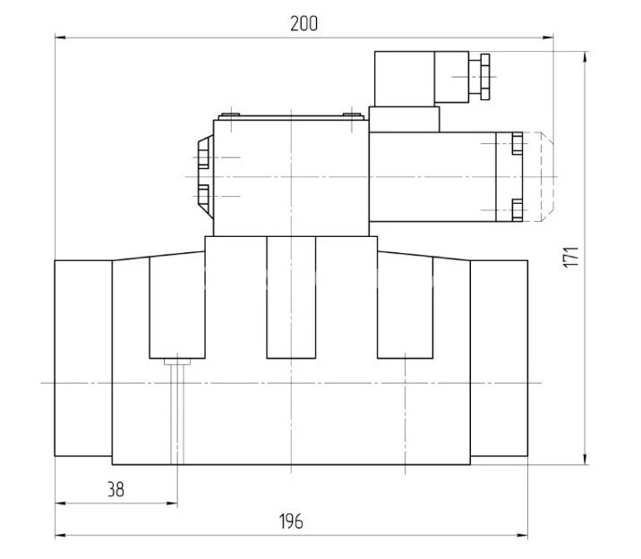 Title 2, Гидрораспределитель РПГ 16/3 СЕ574