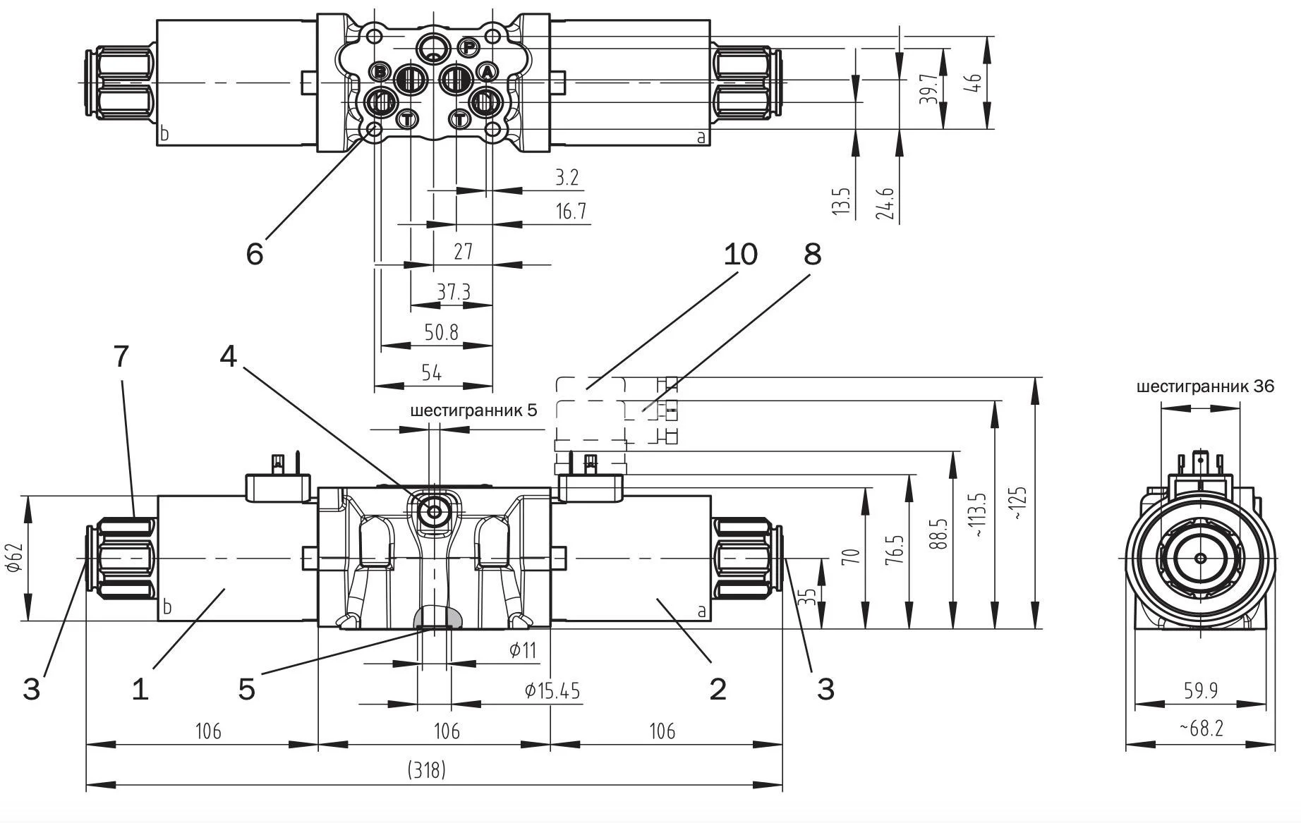 Title 2, Гидрораспределитель DS3-RK-10N