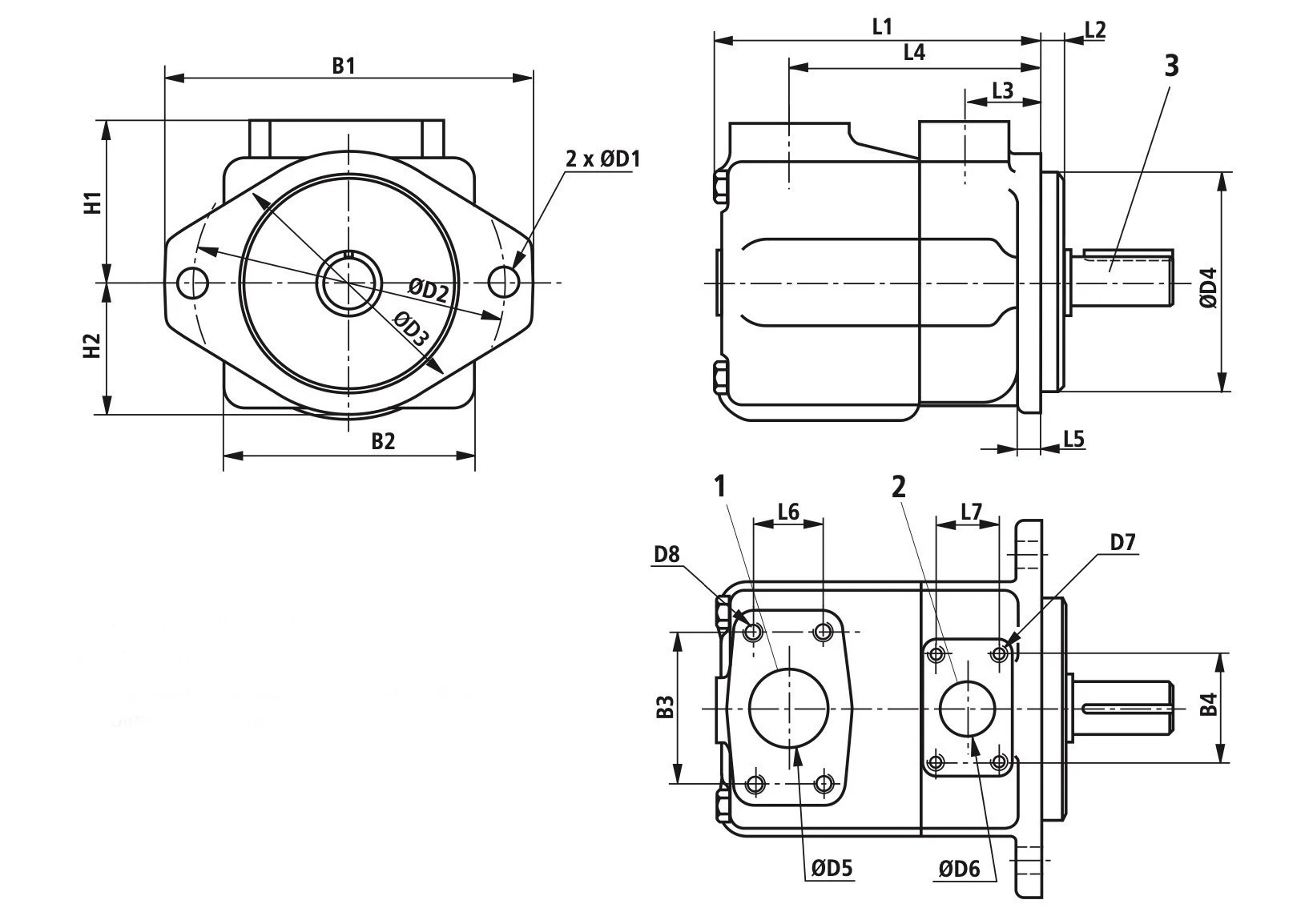 Title 1, пластинчатый насос PVV4-1X/098 RA15RVC