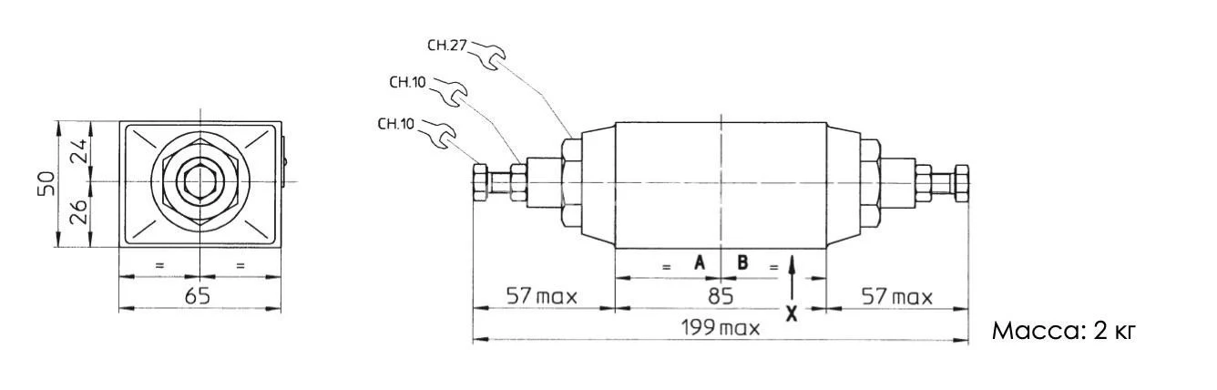 Title 1, Гидродроссель 0-811-330-001