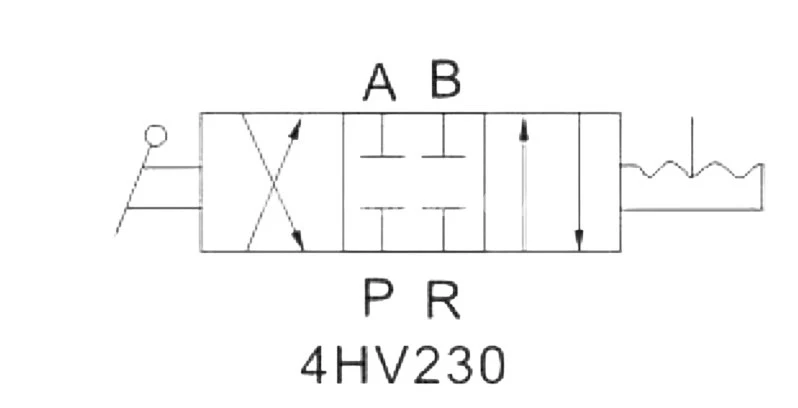 Title 1, Пневмораспределитель крановый 4HV230-E-08 (sid...