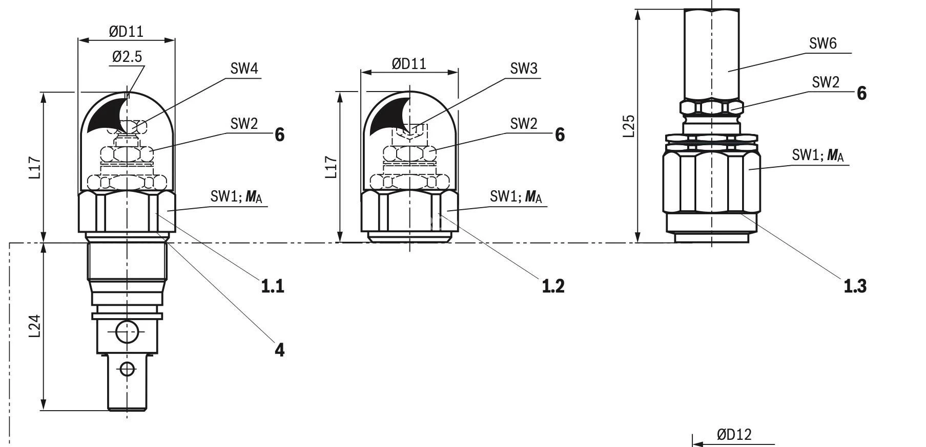 Title 1, Гидроклапан предохранительный DBDS-10-K10/200