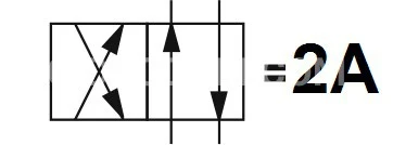 Гидрораспределитель, распределитель гидравлический, Ду 6мм, DG4V-3