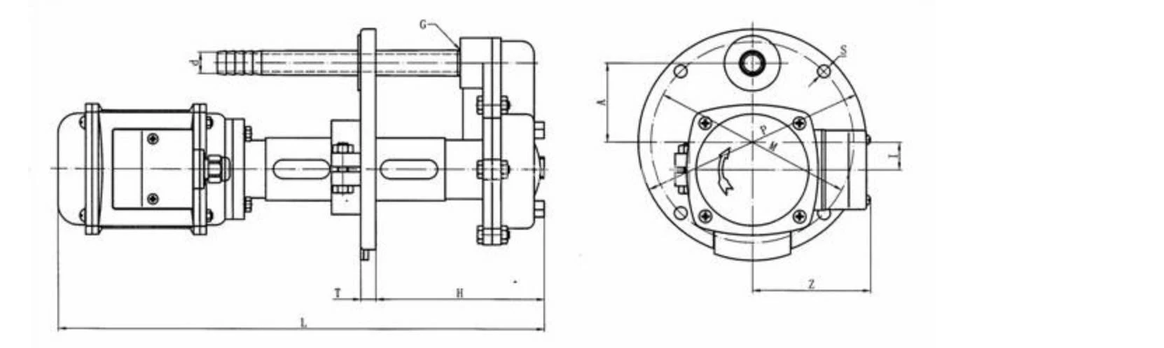 Title 1, насос для подачи СОЖ (помпа) JCB-180