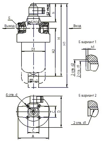 Title 1, фильтр напорный 3ФГМ 32-25К