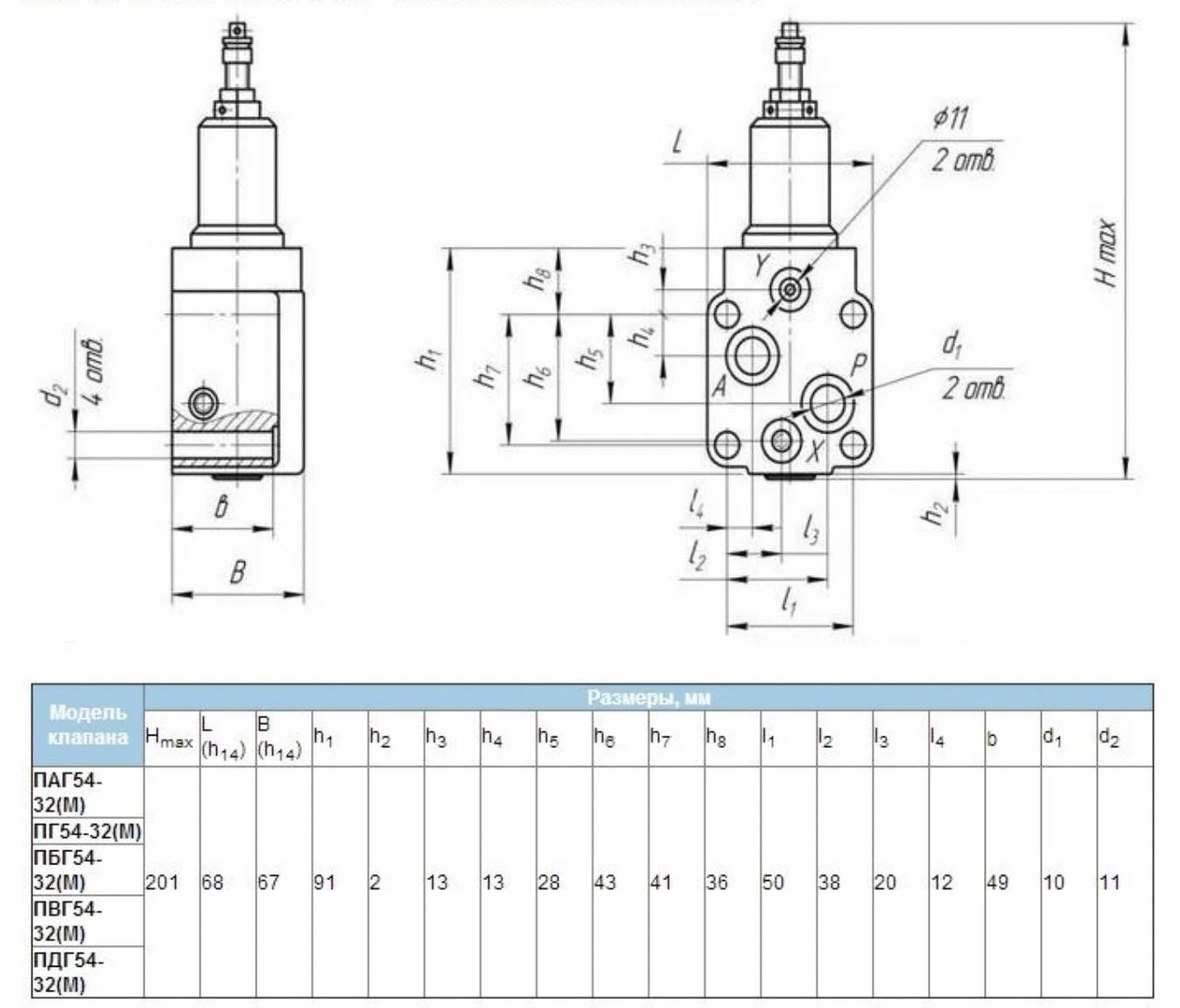 Title 2, Гидроклапан ПАГ 54-32