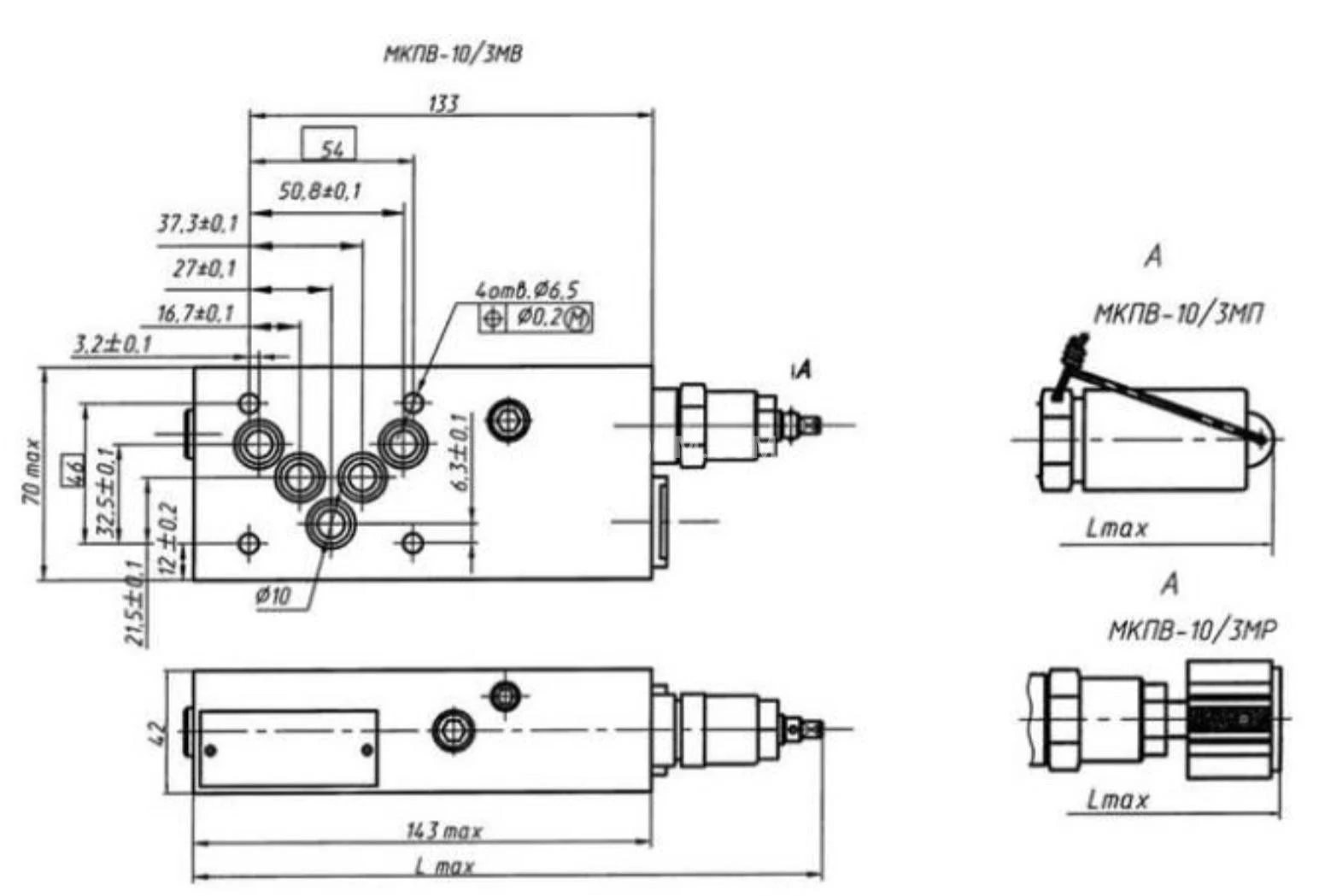 Title 1, Гидроклапан предохранительный МКПВ 10/3 МР1 (2,3)