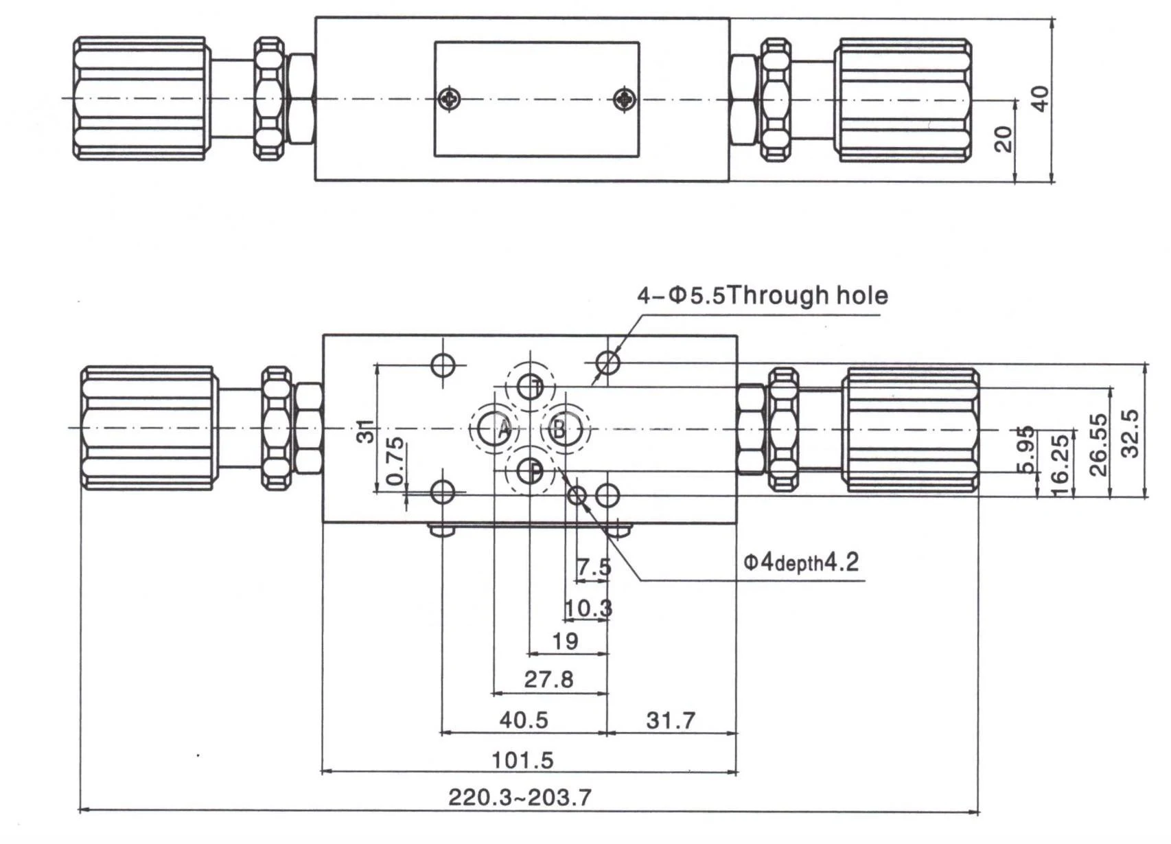 Title 1, Гидродроссель ДКМ 6/3 (DL-02-W) - без обратного...