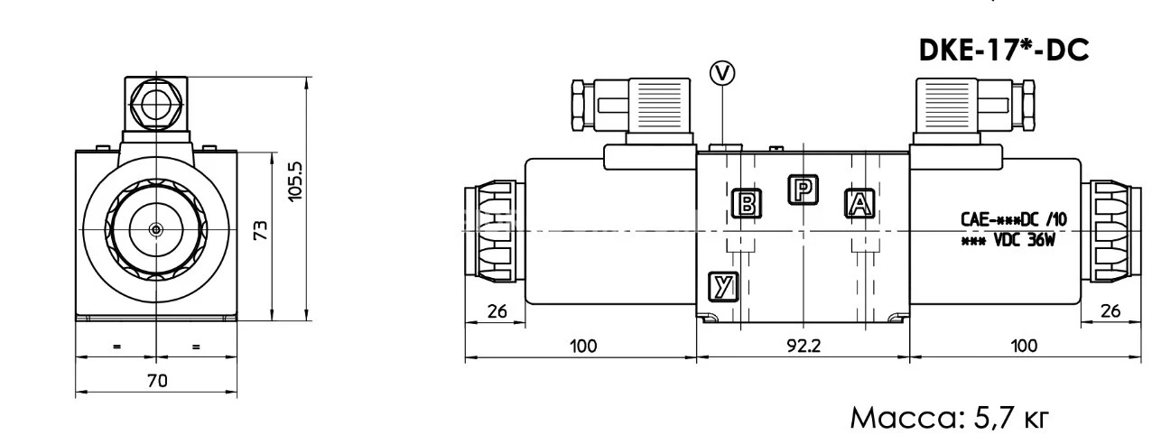 Title 2, Гидрораспределитель DKE-1711-Х …