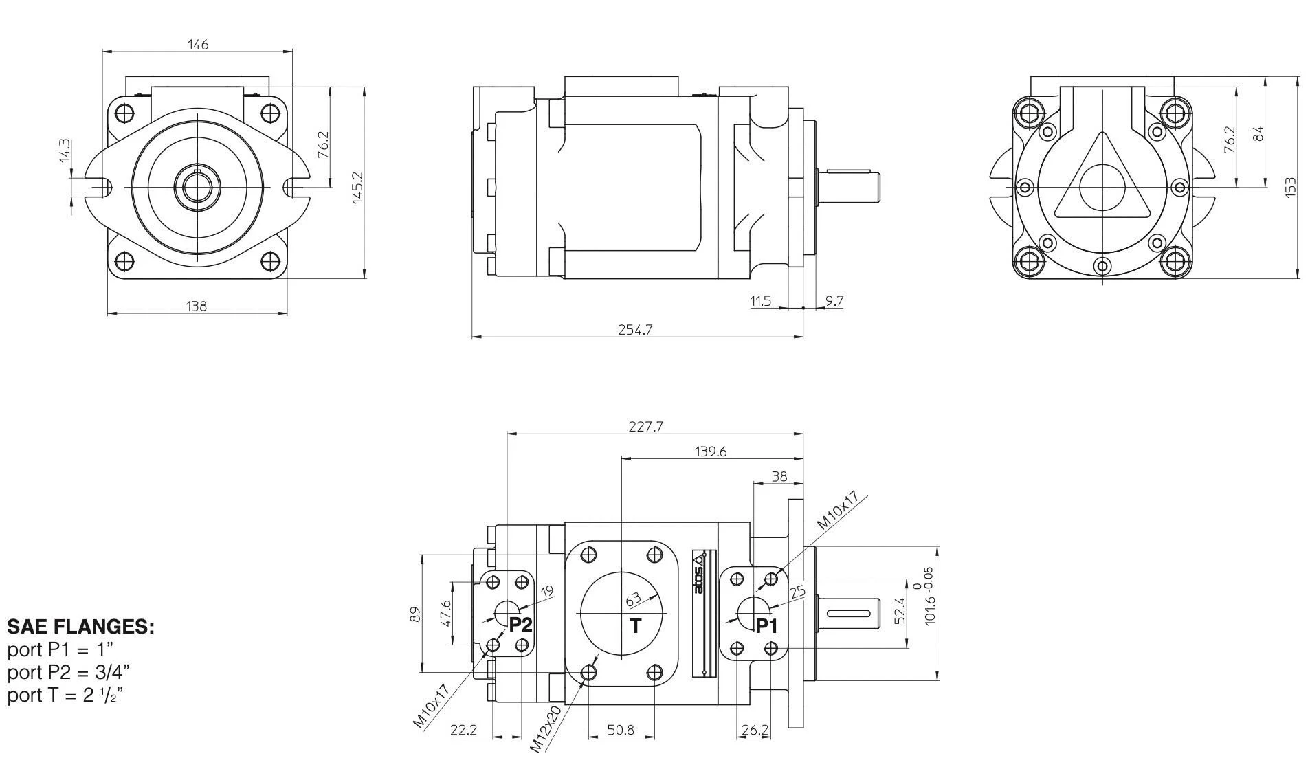 Title 1, пластинчатый насос PFED-43070/016/1DVO