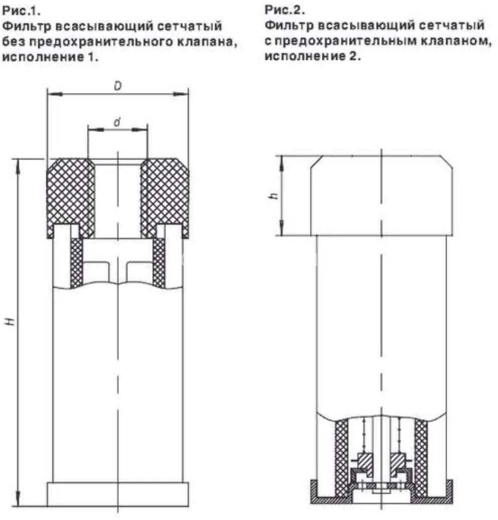 Title 1, Фильтр всасывающий сетчатый 10-80